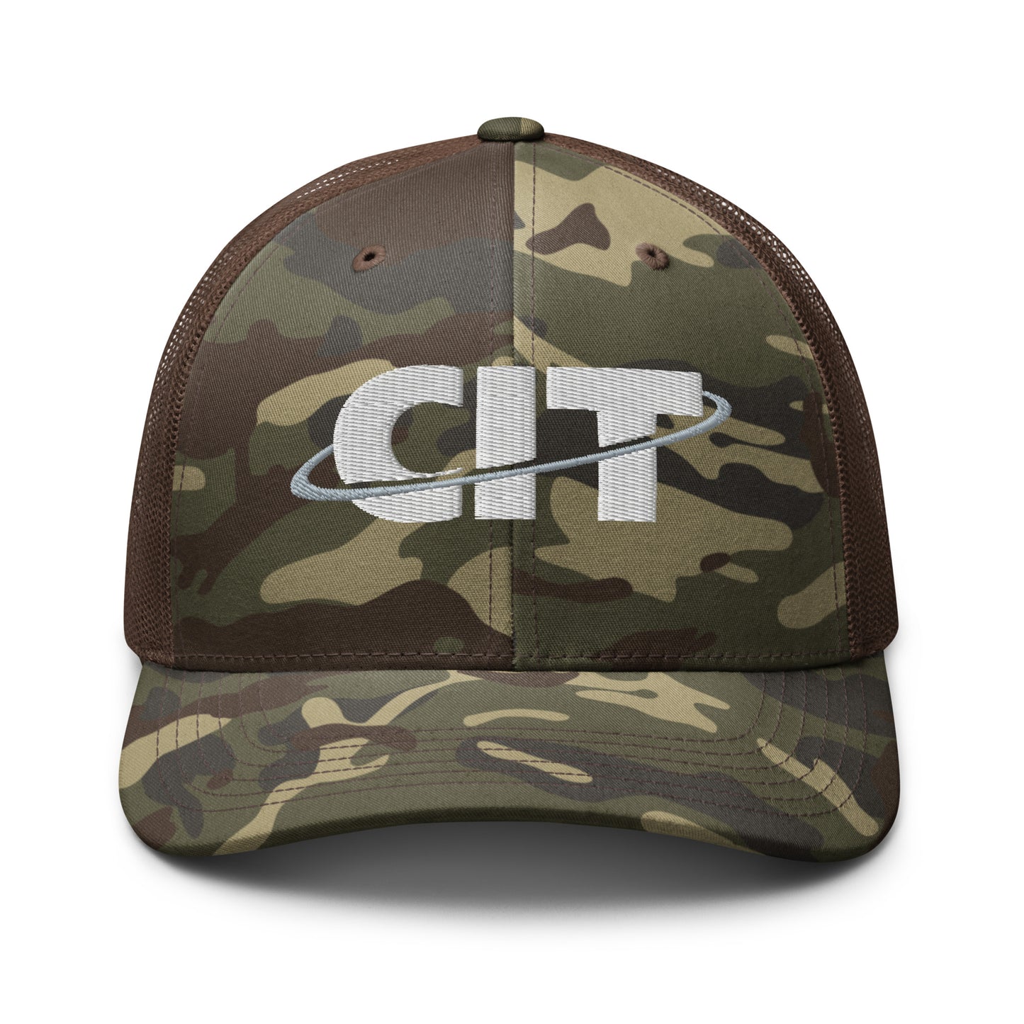 Camouflage trucker hat