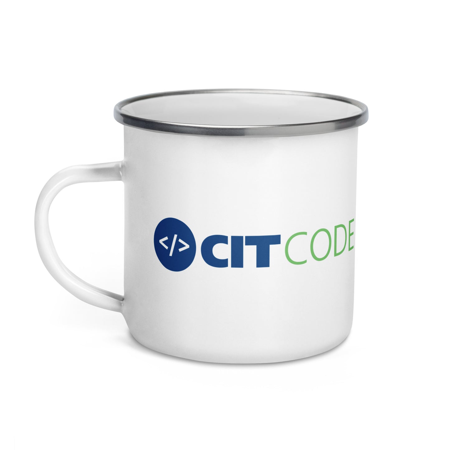 CIT Code Enamel Mug