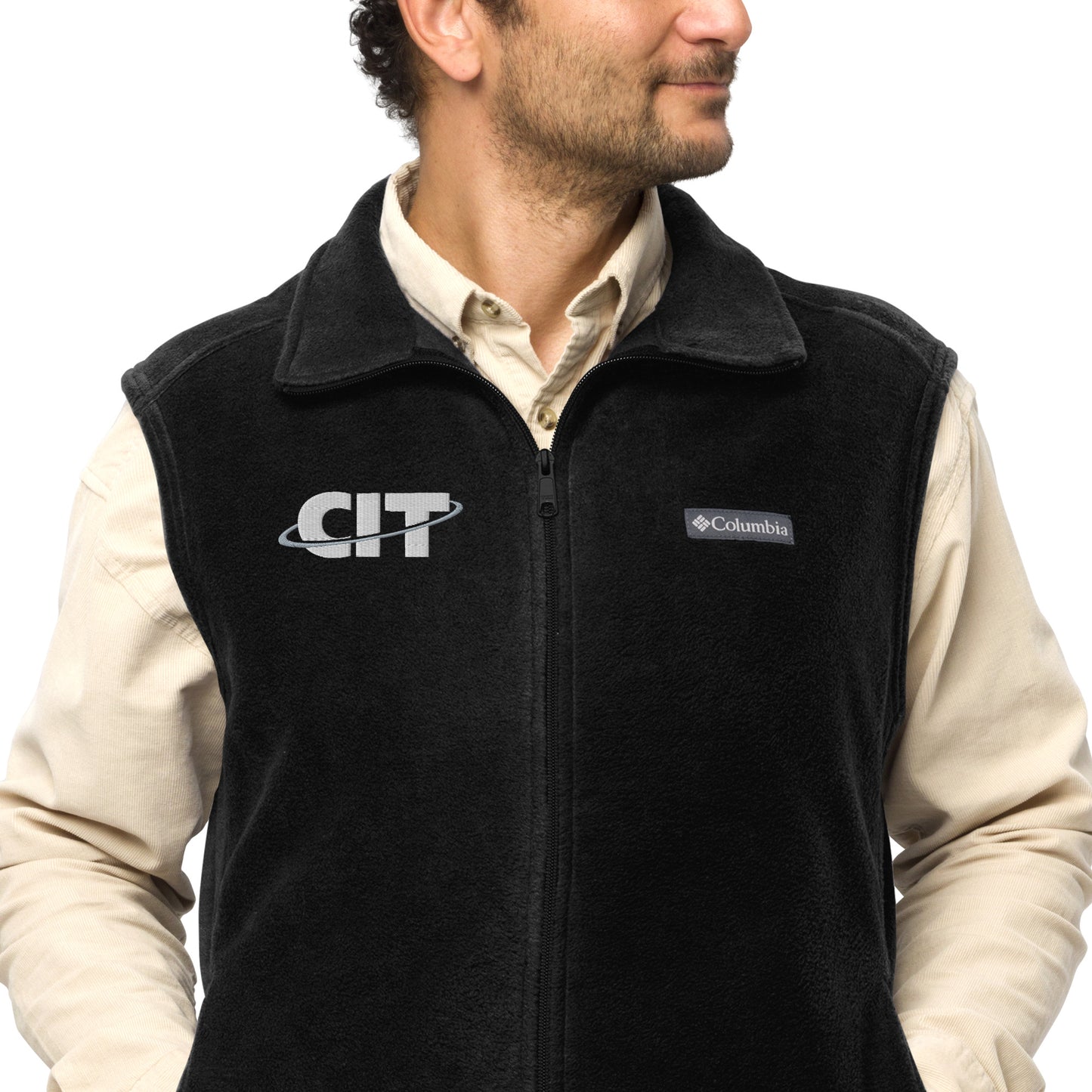 Men’s Columbia fleece vest