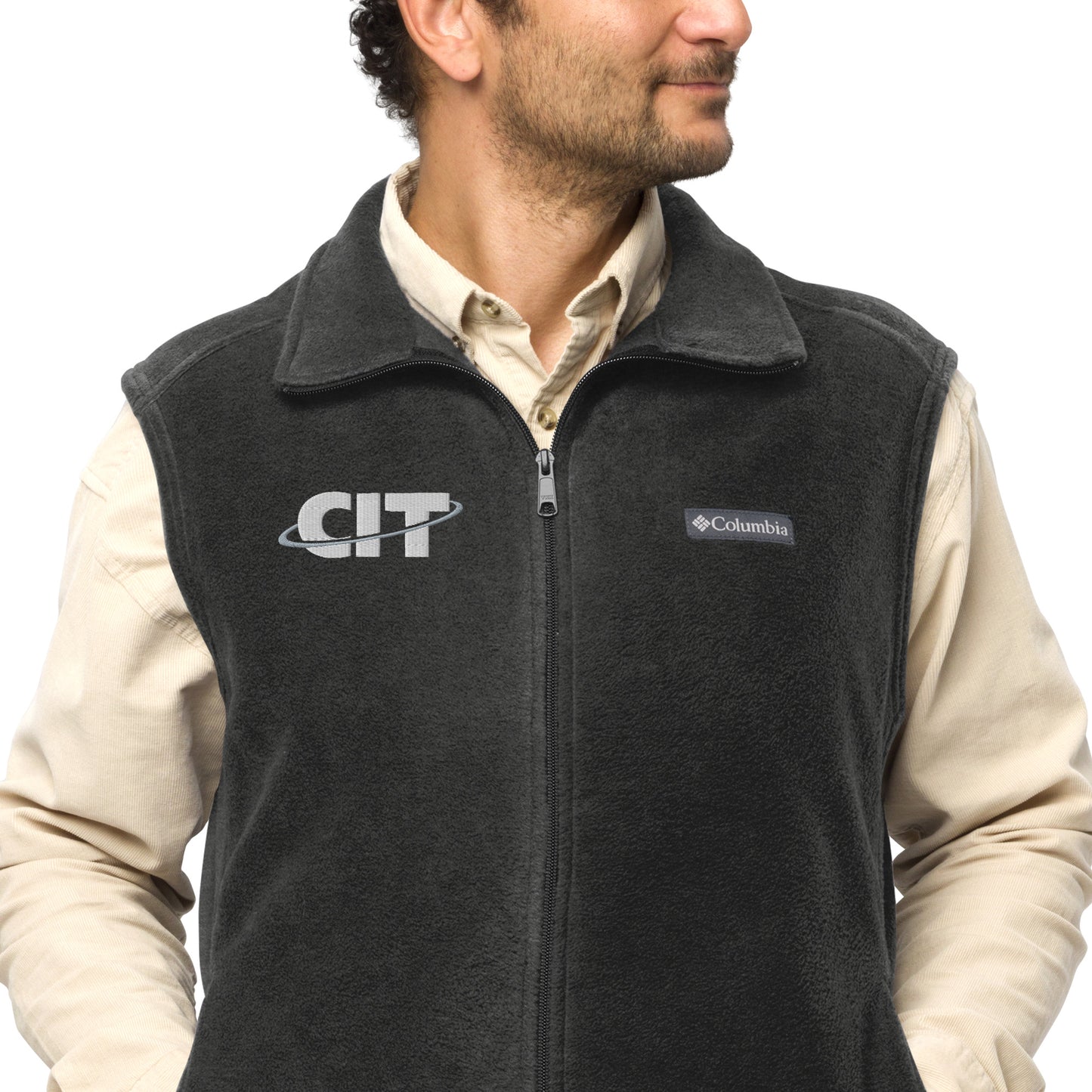 Men’s Columbia fleece vest