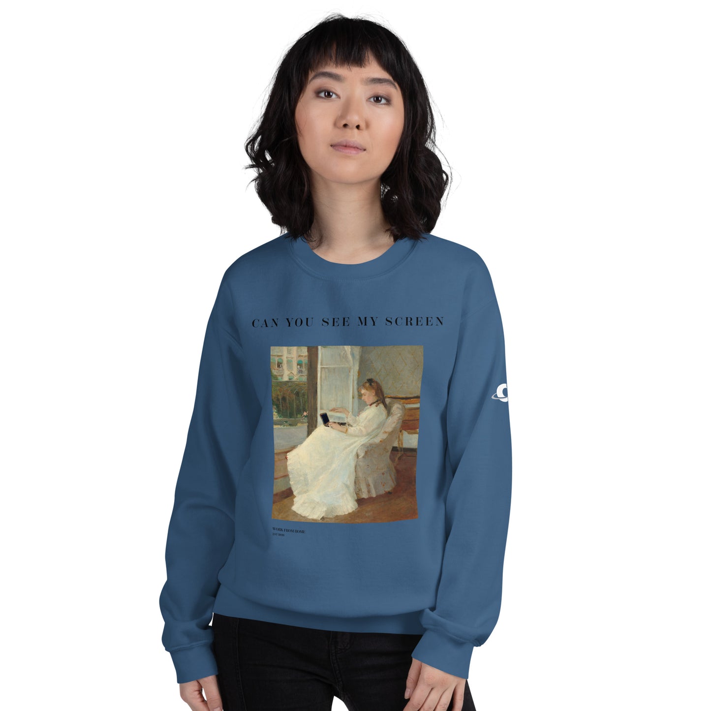 The Artist's Sister at Work Unisex Sweatshirt