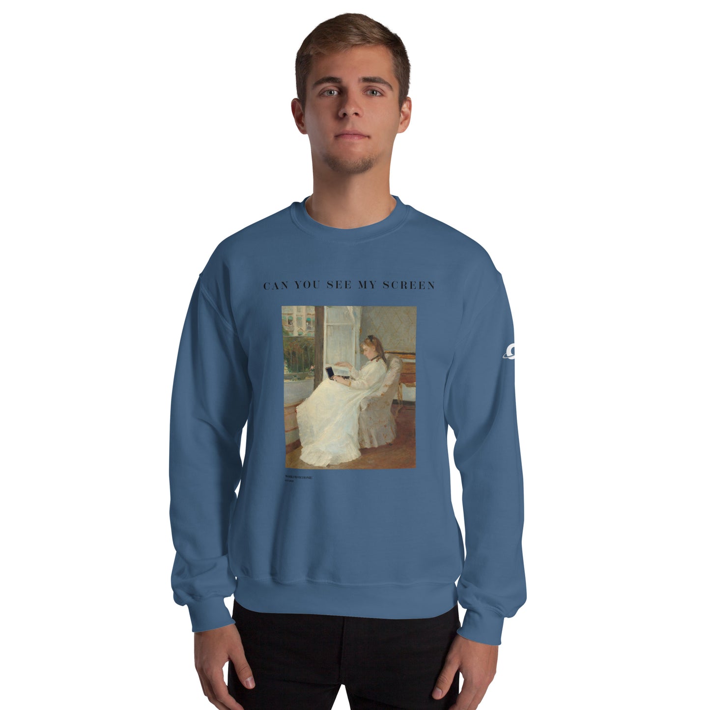 The Artist's Sister at Work Unisex Sweatshirt