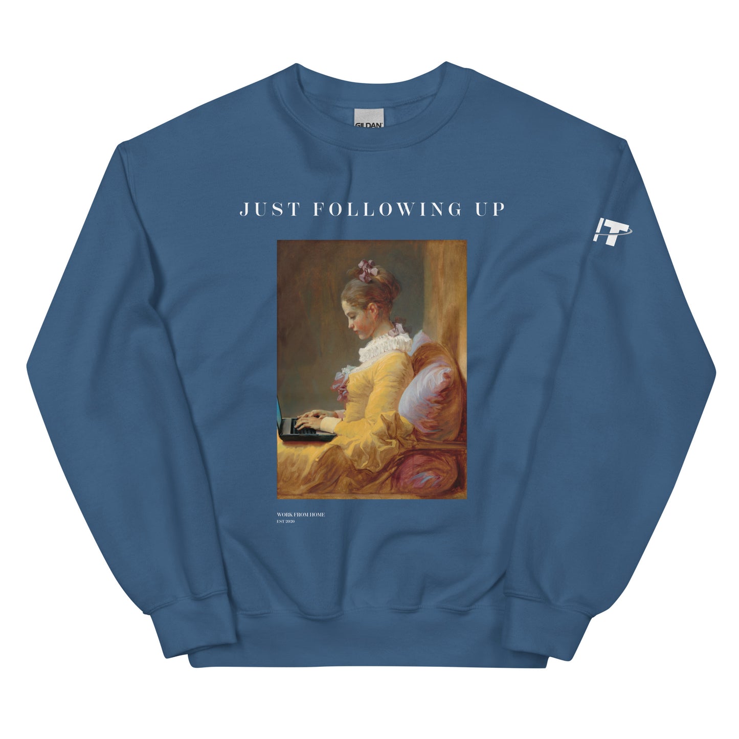 Young Girl Following Up Unisex Sweatshirt