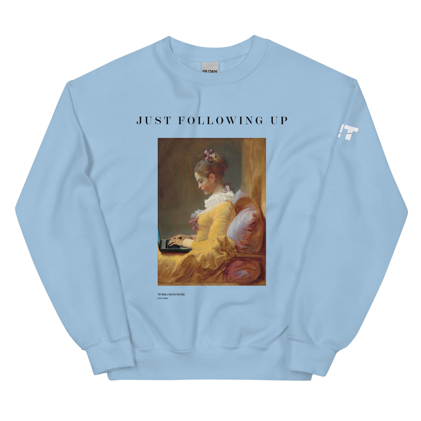 Young Girl Following Up Unisex Sweatshirt