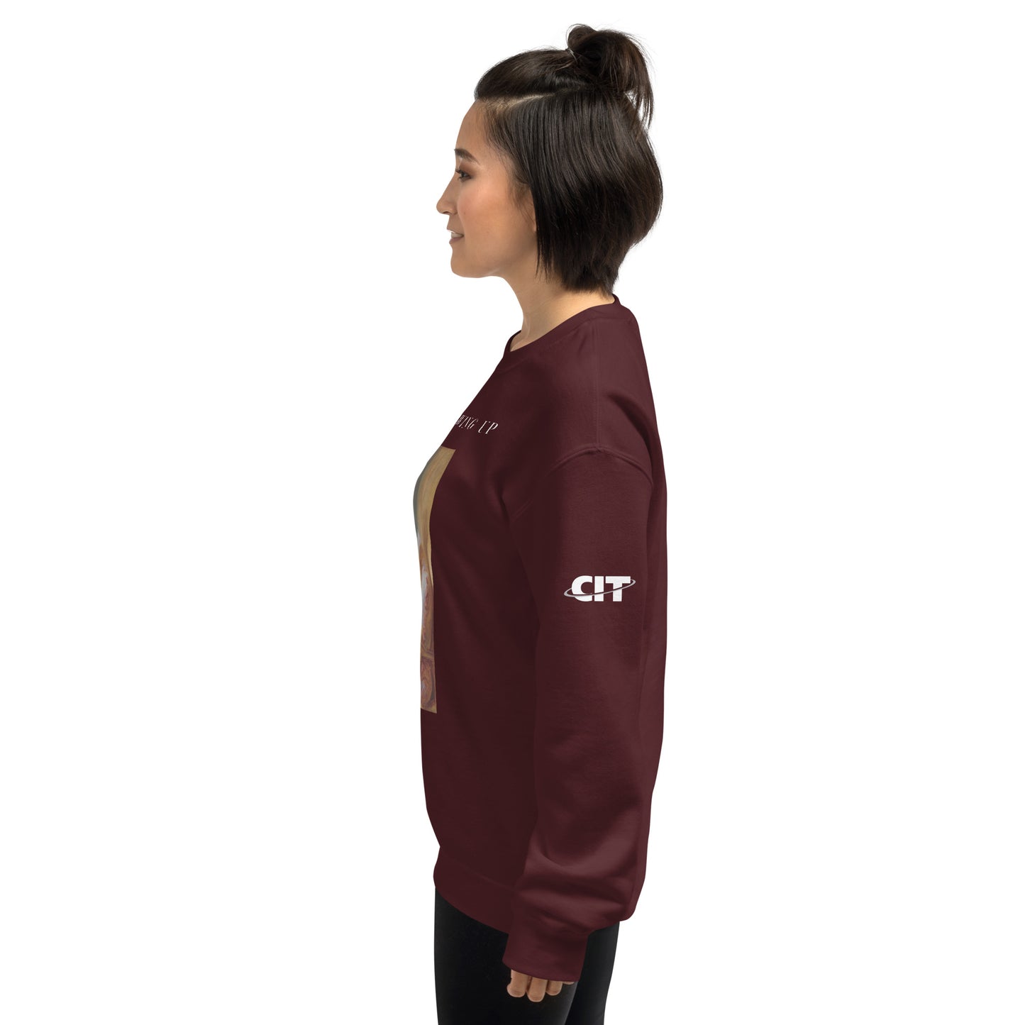 Young Girl Following Up Unisex Sweatshirt