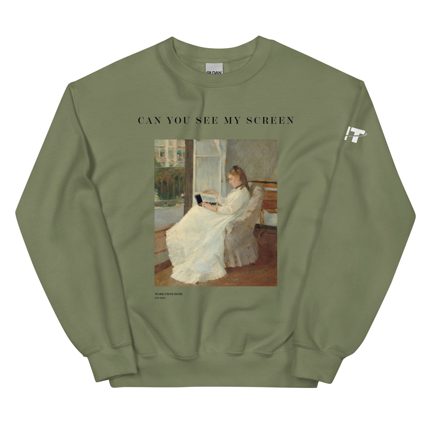 The Artist's Sister at Work Unisex Sweatshirt