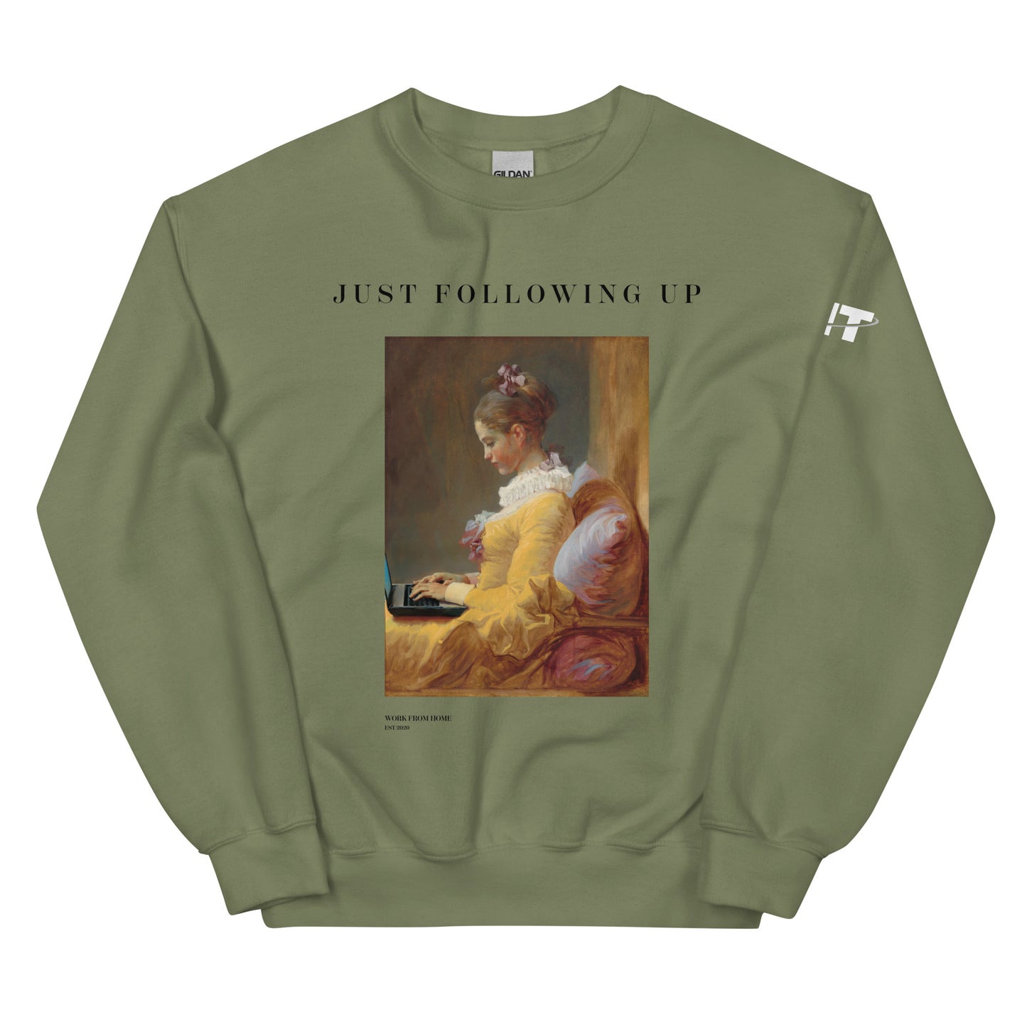 Young Girl Following Up Unisex Sweatshirt